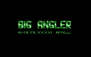 Big Angler Title Screenshot
