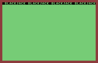 Black Jack (Edizioni Foglia) Title Screenshot