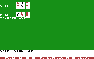 Blackjack (Sigma) Screenshot