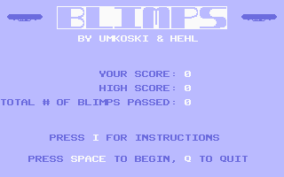 Blimps Title Screenshot