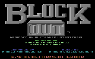 Blockout Title Screenshot