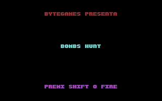 Bombs Hunt Title Screenshot