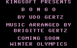 Bongo Screenshot #2