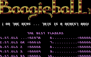 Boogieball Title Screenshot