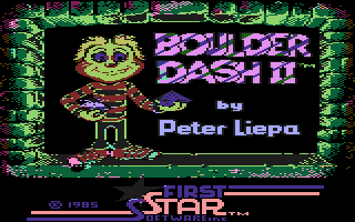Boulder Dash 2 Title Screenshot
