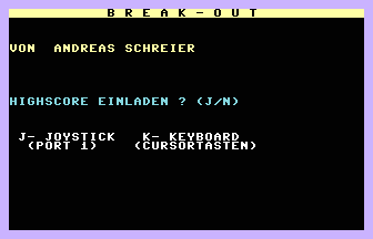 Break-Out (Mac-Copies) Title Screenshot