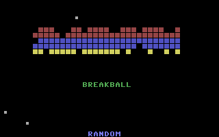 Breakball Title Screenshot