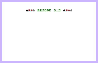 Bridge 3.5 Title Screenshot