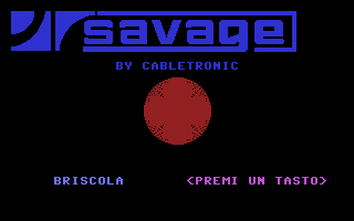 Briscola (Savage) Title Screenshot
