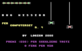 Bug Mission Title Screenshot