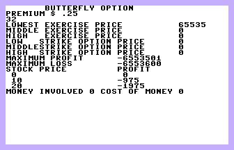 Butterfly Option Screenshot