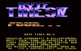 Byte Times 4 Screenshot