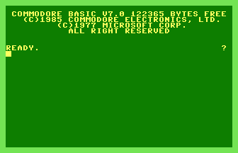 C128 Emu Screenshot