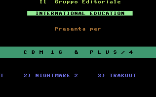 C16/MSX 16 Screenshot