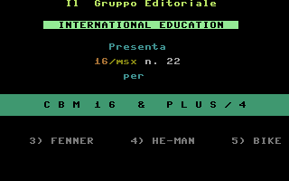 C16/MSX 22 Screenshot