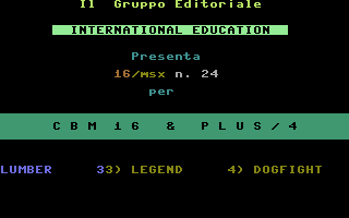 C16/MSX 24 Screenshot