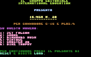 C16/MSX 28 Screenshot
