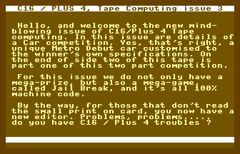 C16 Plus4 Computing Issue #3 Screenshot
