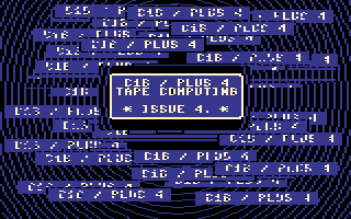C16 Plus4 Computing Issue #4 Title Screenshot
