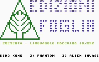 C16/MSX 3 Screenshot