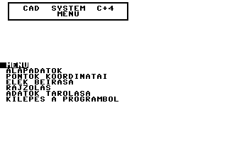 CAD System C+4 Screenshot