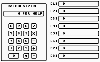 Calcolatrice Elettronica Screenshot