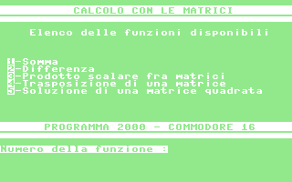 Calcolo Con Le Matrici Screenshot