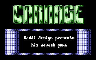 Carnage Title Screenshot