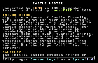 Castle Master +3DF! [PAL/NTSC] Screenshot #3