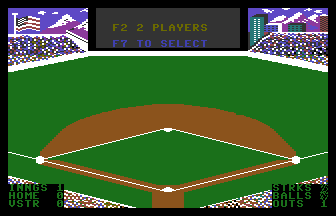 Championship Baseball Title Screenshot