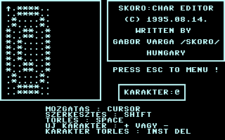 Char Editor (SCN) Screenshot