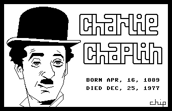 Charlie Chaplin Graphic Screenshot