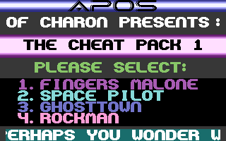 Cheat Pack 1 Screenshot