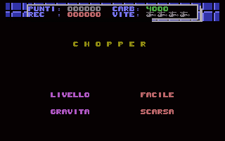 Chopper (Computer Set 16) Title Screenshot