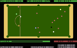 Classic Snooker Screenshot