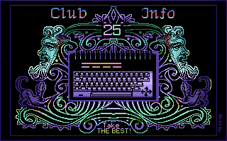 Club Info 25 Title Screenshot