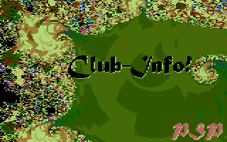 Club Info 29 Title Screenshot