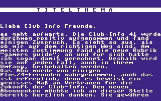 Club Info 42 Screenshot