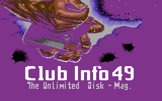 Club Info 49 Title Screenshot
