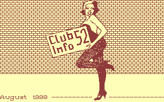 Club Info 52 Title Screenshot