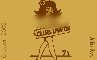 Club Info 71 Title Screenshot