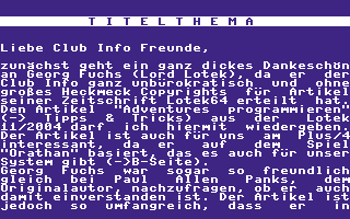 Club Info 84 Screenshot