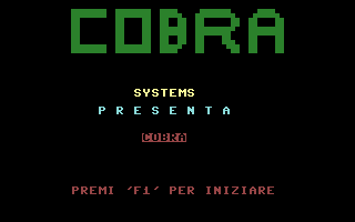 Cobra (Robtek) Title Screenshot