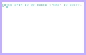 Coder-Decoder Screenshot