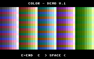 Color-Demo V.1 Screenshot