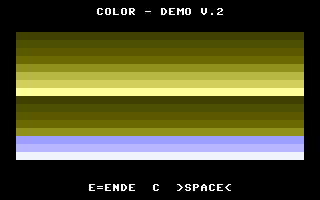 Color-Demo V.2 Screenshot