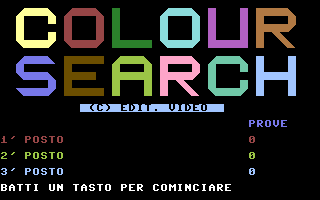 Colour Search Title Screenshot