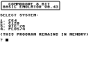 Commodore 8 Bit Basic Emulator