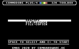 Commodore Plus/4 32K Toolbox Screenshot