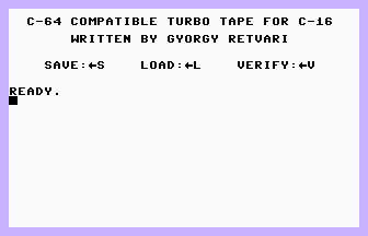 Compatible Turbo Tape Screenshot